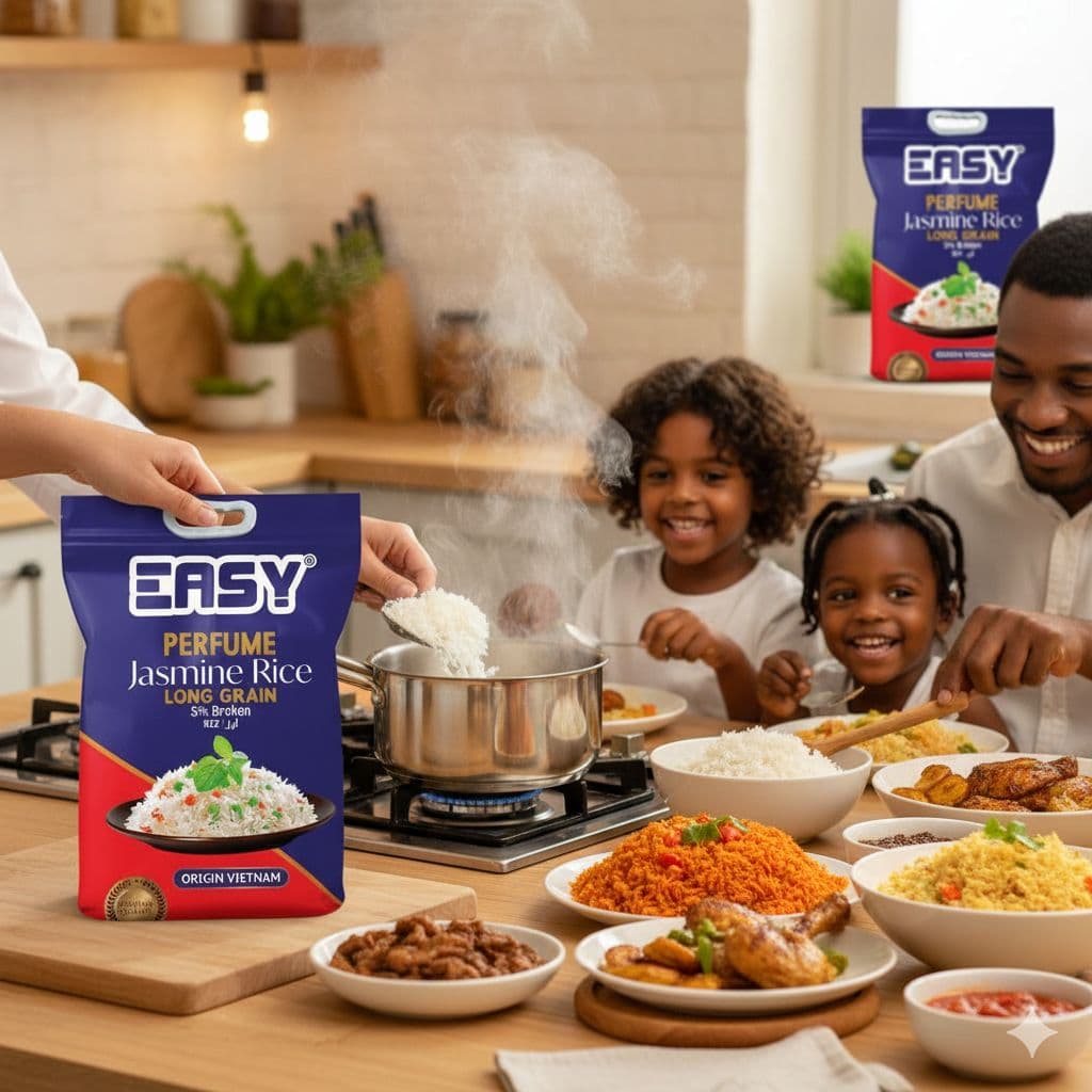 Introducing EASY Rice: Premium Taste Made for Every Ghanaian Home